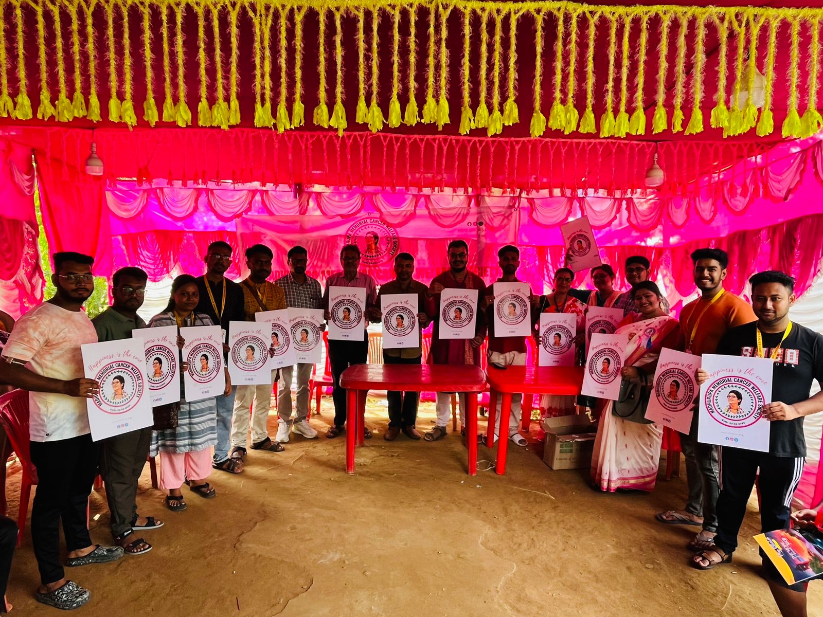Books, stationary and fruit basket donation to the needy kids of Shyamali Para, AD Nagar on 22-10-2023